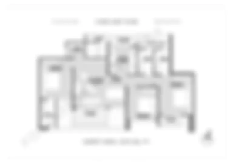 Blurred preview of the 3 BHK Signature unit plan: three bedrooms, living and dining, kitchen with dry balcony